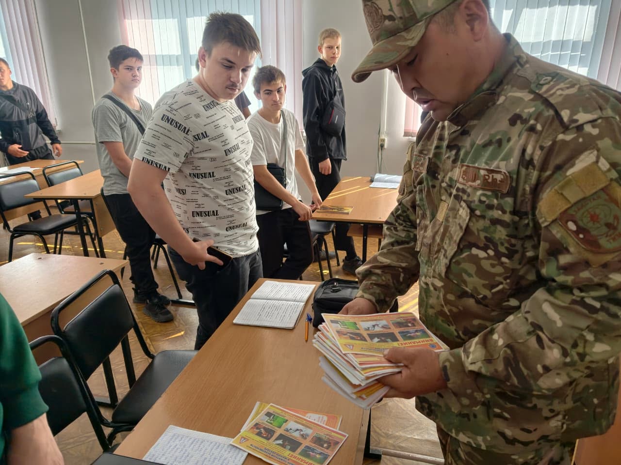 Ережені білу — қауіпсіздік кепілі: студенттермен профилактикалық әңгіме
